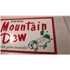 Image 3 : 25 x 15" Mountain Dew sign plastic