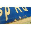Image 2 : 23 1/2 x 9" Road sign aluminium blue