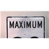 Image 2 : 29 1/2 x 23 1/2" Road sign aluminum maximum