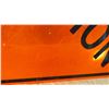Image 5 : 29 1/2 x 29 1/2 construction road sign aluminium