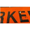 Image 4 : 29 1/2 x 17 1/2" workers present road sign aluminium
