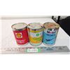 Image 1 : (3) oil tins