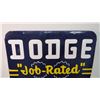 Image 2 : Dodge trucks porcelain sign - 24x24