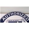 Image 2 : Buick authorized service porcelain sign - 30" diameter