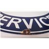 Image 4 : Buick authorized service porcelain sign - 30" diameter