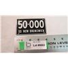 Image 1 : 1953 New Brunswick mini license plate - 4" long