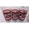 Image 3 : (3) McDonalds coca-cola glasses + (vintage) Cream + Sugar glasses