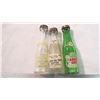 Image 2 : (3) vintage mini pop salt & pepper shakers (glass bottles)