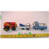 Image 1 : Marx tow truck + 2 tonka items