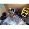 Image 5 : Box of miscellaneous model tires + spare parts