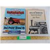 Image 1 : IH Harvester Red power round up showbook + The old ones history of farm tractors
