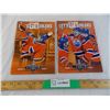 Image 1 : Edmonton Oilers Stanley Cup Playoff programs