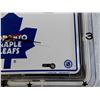 Image 2 : Toronto Maple Leafs Neon Clock (AC power for light, battery for clock) - working