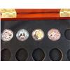 Image 3 : Barack Obama Coins (4) - Jan 20 2009 - with wooden case