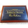 Image 5 : Barack Obama Coins (4) - Jan 20 2009 - with wooden case