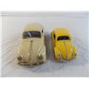 Image 3 : Vintage Tin VW Beetle (japan, battery powered) + die-cast VW (plastic base)
