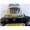Image 4 : Vintage Tin VW Beetle (japan, battery powered) + die-cast VW (plastic base)