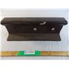 Image 1 : Solid steel rail tie (very heavy, cannot be shipped) - 17" long