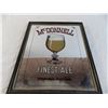 Image 2 : McDonnell Finest Ale Mirror - 13" x 11"