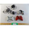 Image 1 : Super nes power adapter + controller + gamecube + xbox controllers