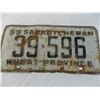 Image 2 : 1959 Saskatchewan license plate