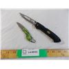 Image 1 : flip open knife + mini keychain knife