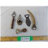 Image 1 : (5) Vintage bottle opener collection