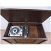 Image 2 : Fleetwood record player cabinet - model 4602 - working - 36x17 - 27" tall