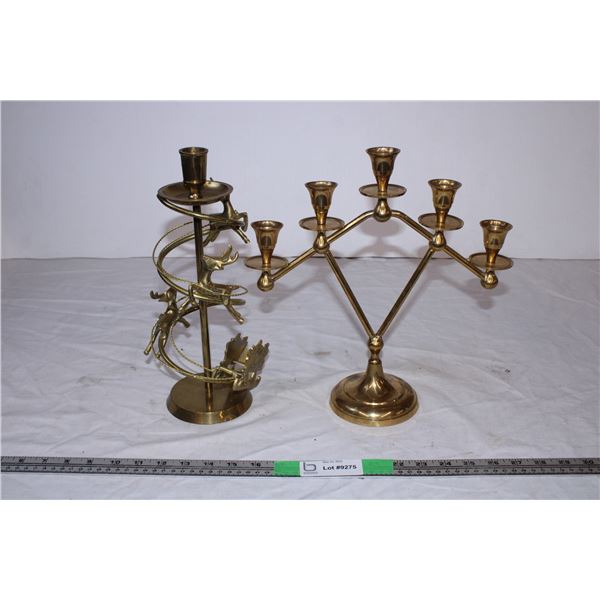 Brass Candle Holders