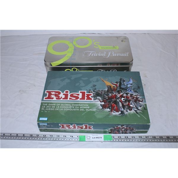 90’s trivia game,Risk - Bodnarus Auctioneering
