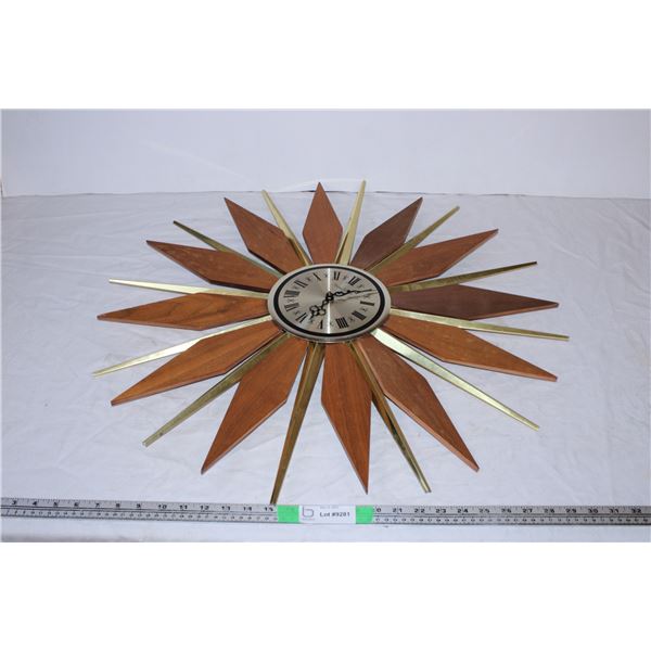 Sunburst Clock