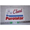 Image 1 : Open/Closed Purolator Sign