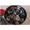 Image 2 : 2 containers with beer caps