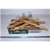 Image 1 : Wood clothes Hangers
