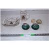 Image 1 : Canada Centennial items,turtle/egg,lighter set
