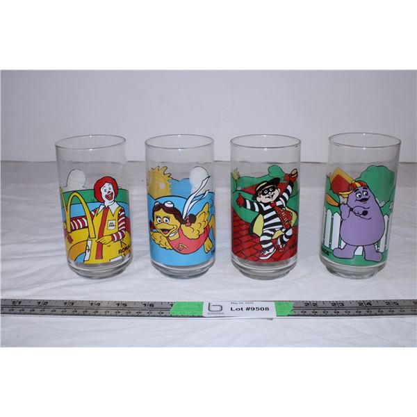 McDonald’s Collectible Glasses (4)