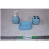 Image 1 : Blue Bathroom Accessories (3)