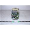 Image 1 : Large Jar with marbles