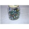 Image 2 : Large Jar with marbles