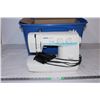 Image 1 : *Blue Tote with lid,Brothers Sewing Machine