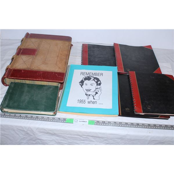 Vintage Address/budget book,vintage used notebooks
