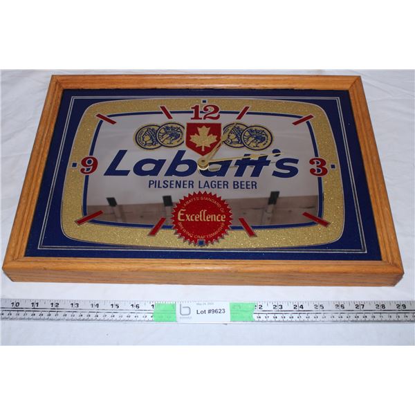 Labatt’s Framed Clock