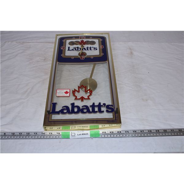 Labatt’s Glass clock