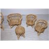 Image 3 : Wicker doll chair set