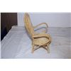 Image 5 : Wicker doll chair set