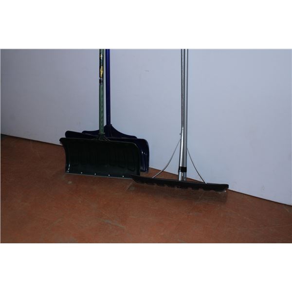 *Shovels and snow rake