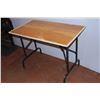 Image 1 : *Wood Top Folding table