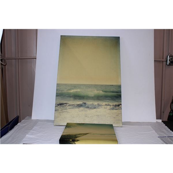 Canvas Pictures( larger picture 36”TX24”w ) (2)