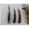 Image 2 : (4) Folding knives - one with pouch