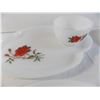 Image 4 : (4) teacup and plate set